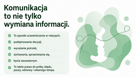 Komunikacja to nie tylko wymiana informacji. Komunikacja to nie tylko wymiana informacji.